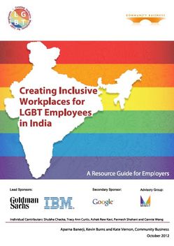 Acceptance Of LGBT In The Indian Corporate World28April